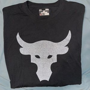 Under Armour - T-Shirt - Large - The Rock Logo T-Shirt